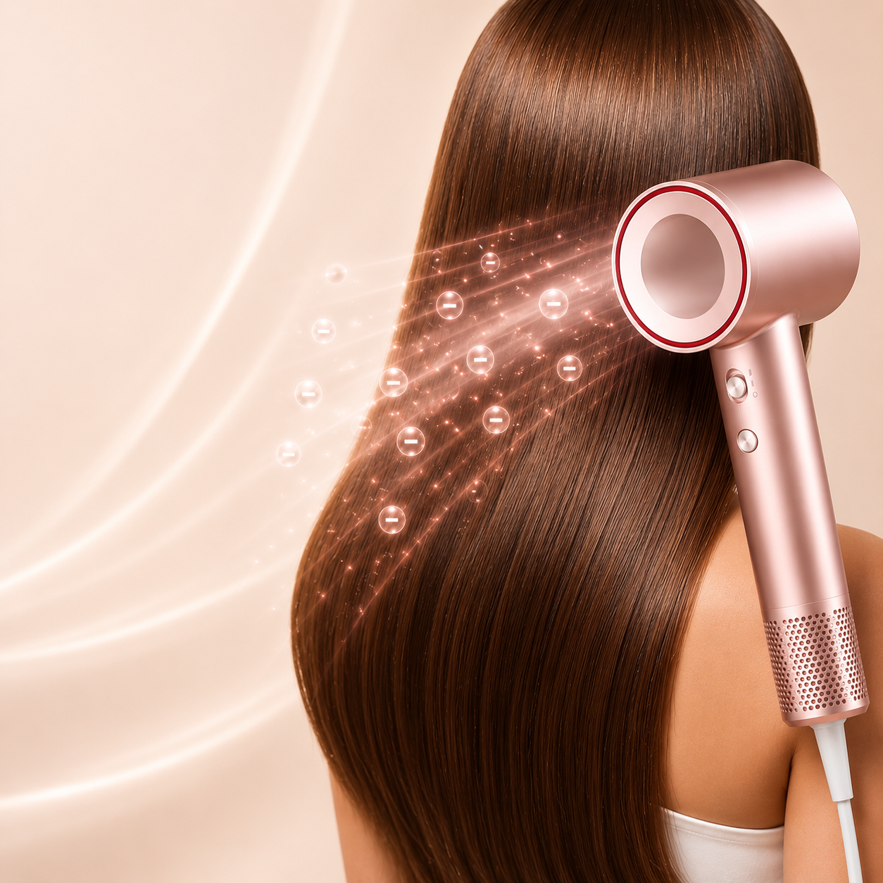 À quoi sert la technologie ionique sur un sèche-cheveux ? Image